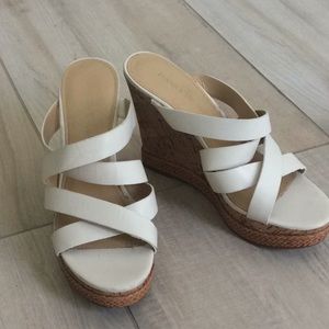 Ivanka Trump wedge sandals